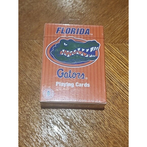 Florida Gators NCAA Playing Cards Deck Official College Team Logo Vintage - Picture 1 of 4